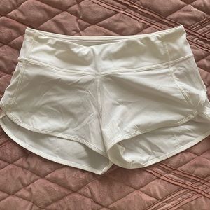 Lululemon running shorts size 6